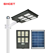 IP65 Waterproof ABS Streetlight SMD 300w 450w  600w All In One Integrated LED Solar Street Light